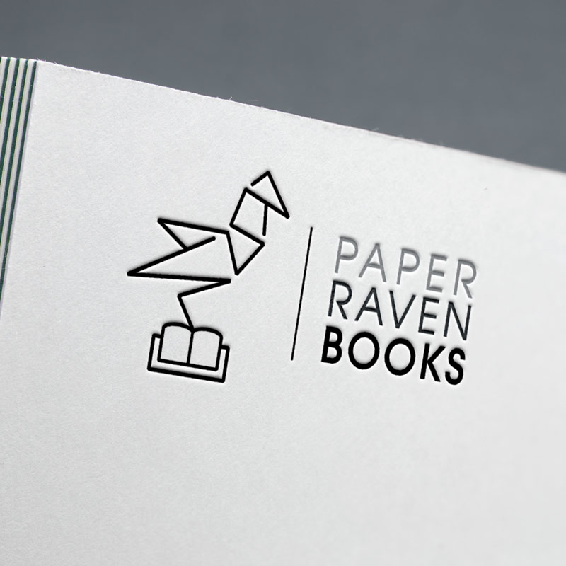 Paper Raven Books Logo Re-Design